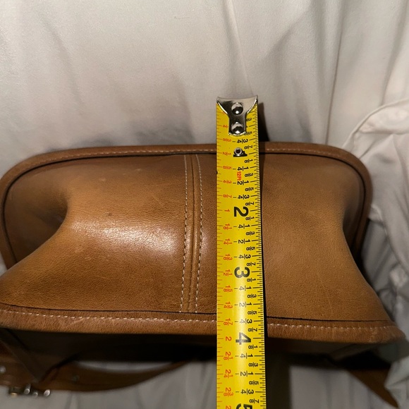 BROWN/ TAN COACH BAG - Picture 5 of 9